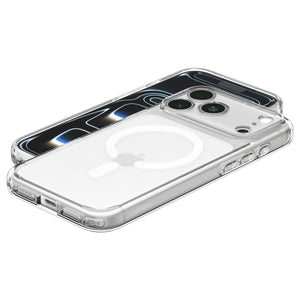 Spigen iPhone 18 Pro Ultra Hybrid (MagFit) - Clear White - case detail 55