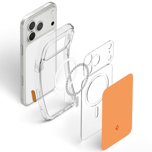Spigen iPhone 18 Pro Ultra Hybrid T (MagFit) - Glossy Orange - case detail 10