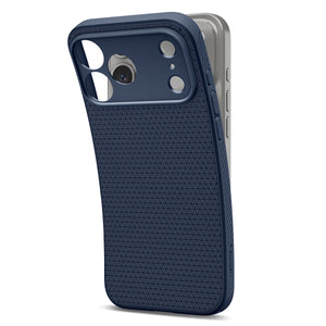 Spigen iPhone 18 Pro Liquid Air - Navy Blue - case detail 23
