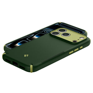 Spigen iPhone 18 Pro Nano Pop Hybrid (MagFit) - Avo Green - case detail 8