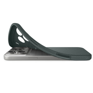 Spigen iPhone 18 Pro Liquid Air - Abyss Green - case detail 18