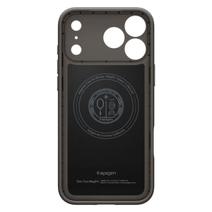 Spigen iPhone 18 Pro Max Thin Fit (MagFit) - Gunmetal - case detail 29