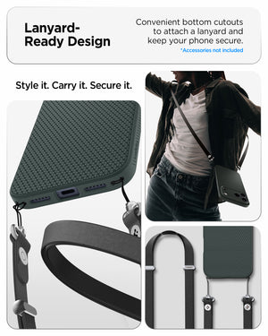 Spigen iPhone 18 Pro Liquid Air - Abyss Green - feature illustration 45