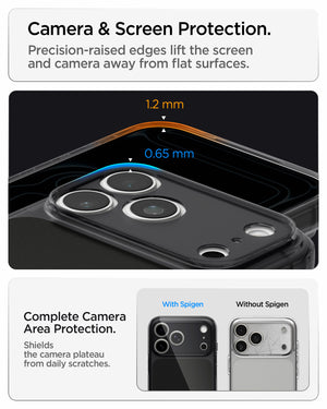 Spigen iPhone 18 Pro Ultra Hybrid T (MagFit) - Matte Black - feature illustration 66