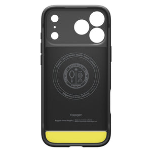 Spigen iPhone 18 Pro Rugged Armor (MagFit) - Matte Black - case detail 8