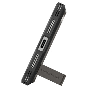 Spigen iPhone 18 Pro Max Tough Armor T (MagFit) - Gunmetal - case detail 27
