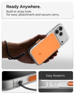 Spigen iPhone 18 Pro Ultra Hybrid T (MagFit) - Glossy Orange - feature illustration 51