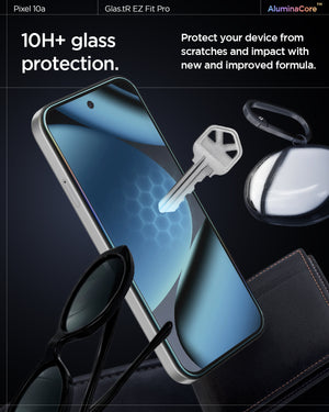 Spigen Pixel 10a Screen Protector GLAS.tR EZ Fit Pro (2P) view 13