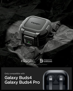 Spigen Galaxy Buds 4 Pro Case - Lock Fit - Matte Black - image 14