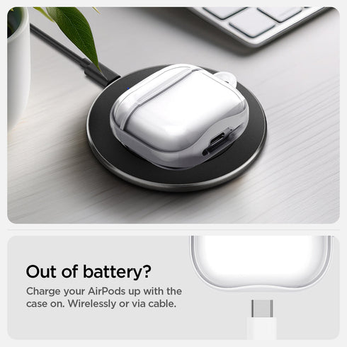 מארז Spigen AirPods 4 – Ultra Hybrid