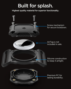 Spigen AirTag 2/1 Accessory Tough Armor IP Pet Collar Mount (Waterproof, 2026 / 2021 Compatible) view 6