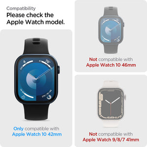 Spigen Apple Watch 11/10 Series Screen Protector EliteShield EZ Fit (2 Pack) view 16