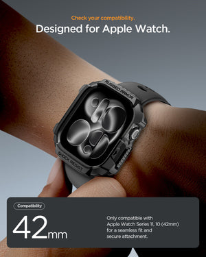 Official 42mm compatibility guide for Rugged Armor 2