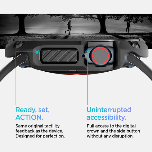 Spigen Apple Watch 11/10(46mm)保護殼 – Tough Armor 強悍防護款