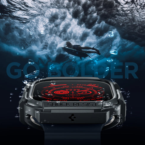 Spigen Apple Watch Utra 3/2/1 保護殼 - Rugged Armor