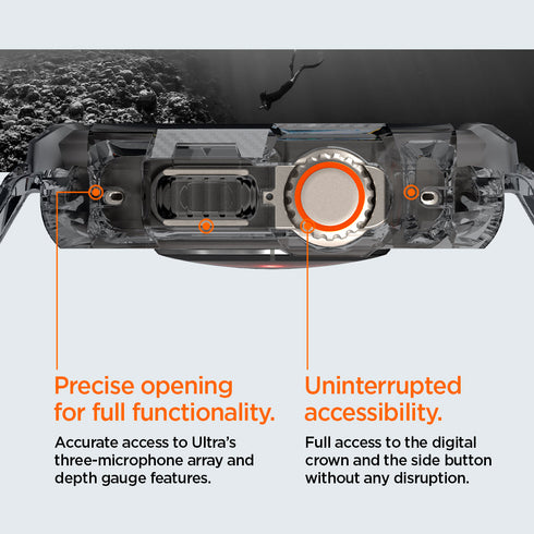 Spigen Apple Watch Ultra 3/2/1 (49mm) 保護殼 + 錶帶 – Rugged Armor Pro