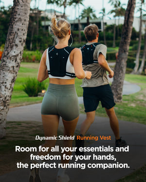 Spigen Running Vest – Dynamic Shield A720 — Black L–XL, fit, construction or use view 22