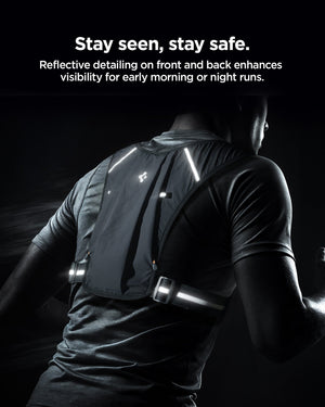Spigen Running Vest – Dynamic Shield A720 — Black M–L, fit, construction or use view 9