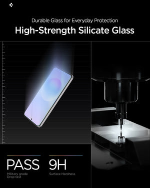 Spigen Galaxy A57 5G Screen Protector GLAS.tR EZ Fit Pro (2 Pack) view 9