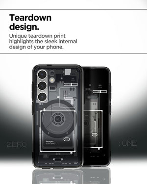 Spigen Galaxy S25 Plus Case Ultra Hybrid MagFit Zero One view 13