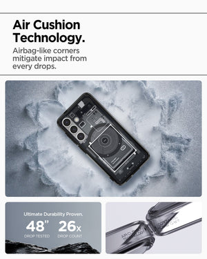 Spigen Galaxy S25 Plus Case Ultra Hybrid MagFit Zero One view 14
