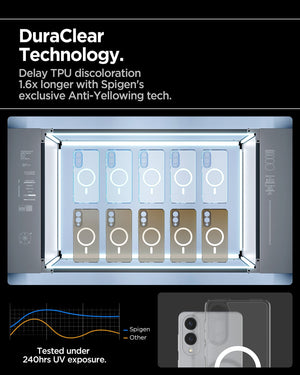 Spigen Galaxy S25 Edge Case Ultra Hybrid (MagFit) view 3