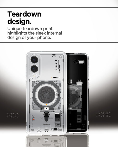 Spigen Galaxy S25 Edge 保護殼 – Ultra Hybrid Neo One 科技透明磁吸防摔殼