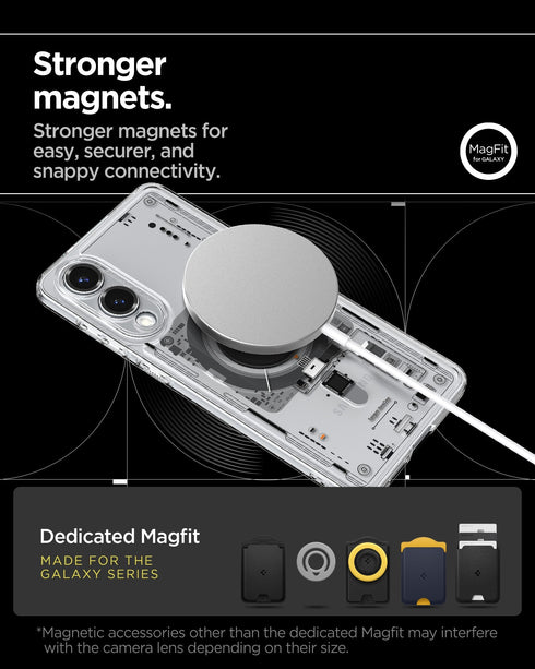 Spigen Galaxy S25 Edge 保護殼 – Ultra Hybrid Neo One 科技透明磁吸防摔殼