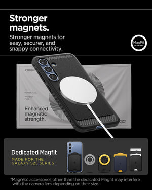 Spigen Galaxy S25 Case Rugged Armor (MagFit) view 17