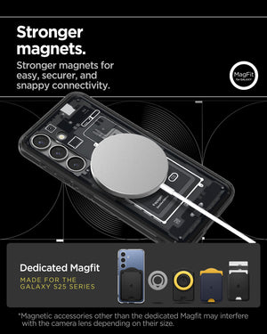 Spigen Galaxy S25 Case Ultra Hybrid MagFit Zero One view 15