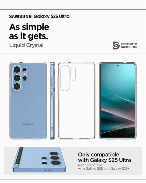 Spigen Galaxy S25 Ultra 手機殼 - Liquid Crystal