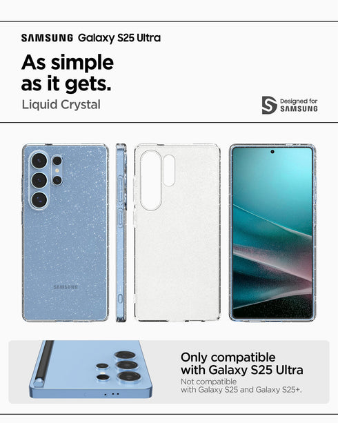 Spigen Galaxy S25 Ultra 手機殼 - Liquid Crystal