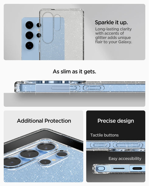 Spigen Galaxy S25 Ultra 手機殼 - Liquid Crystal