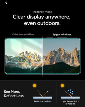 Spigen Galaxy S26 Ultra Screen Protector Glas.tR EZ Fit Pro (Anti-Reflection) (2 Pack) view 19