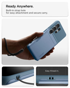 Spigen Slim Armor CS Light Blue S Pen compatible design