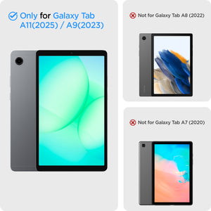 Spigen Galaxy Tab A11 / A9 Case – Smart Fold — product fit, construction or installation view 14