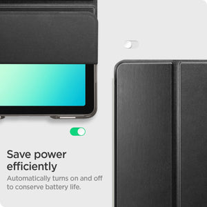 Spigen Galaxy Tab A11 Plus / A9 Plus Case – Smart Fold — product fit, construction or installation view 34