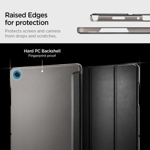 Spigen Galaxy Tab A11 Plus / A9 Plus Case – Smart Fold — product fit, construction or installation view 37
