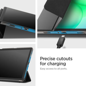 Spigen Galaxy Tab A11 Plus / A9 Plus Case – Smart Fold — product fit, construction or installation view 38