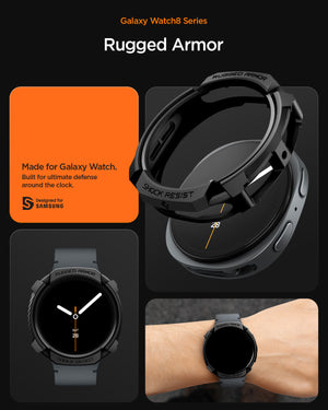 Spigen Galaxy Watch 8 (44mm) Case Rugged Armor view 14
