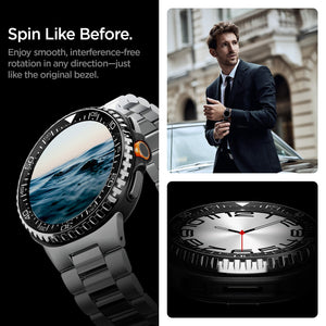 Spigen Galaxy Watch 8 Classic (46mm) Bezel Guard – Bezel Tune Black feature view 11
