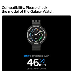 Spigen Galaxy Watch 8 Classic (46mm) Watch Case – Bezel Tune Pro Black feature view 8