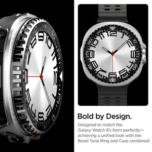 Spigen Galaxy Watch 8 Classic (46mm) Watch Case – Bezel Tune Pro Black feature view 9