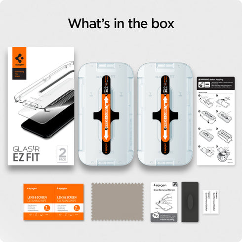 Spigen iPhone 12 Pro Max / 12 Pro / 12 螢幕保護貼 – GLAS.tR EZ Fit