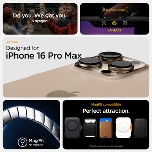 Spigen iPhone 16 Pro Max / 16 Pro Case Tough Armor T (MagFit + Camera Button Control) view 16