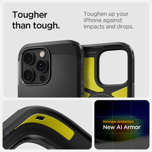 Spigen iPhone 16 Pro Max / 16 Pro Case Tough Armor T (MagFit + Camera Button Control) view 13