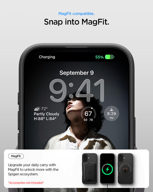Spigen iPhone 17 保護殼 – Thin Fit(MagFit 磁吸版)