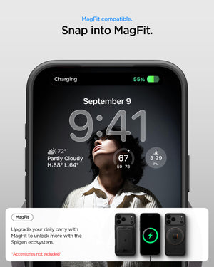 Spigen iPhone 17 Pro Case Thin Fit (MagFit) view 17