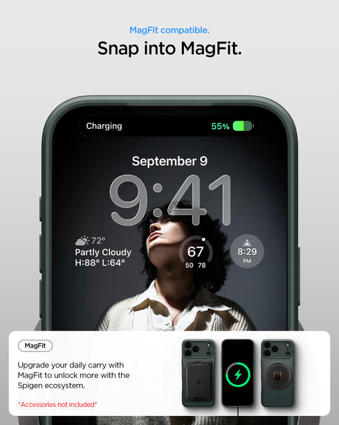 Spigen iPhone 17 Pro Max Case – Thin Fit (MagFit)
