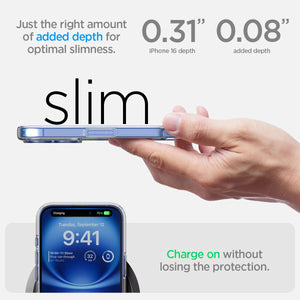 Spigen iPhone 16 Plus Case – Ultra Hybrid – Crystal Clear – detail image 6